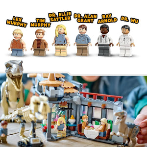 Visitor Center T. Rex and Raptor Attack Blocks (693 Pcs)