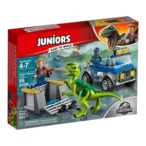 Juniors Raptor Rescue Truck Building Blocks (85 Pcs)