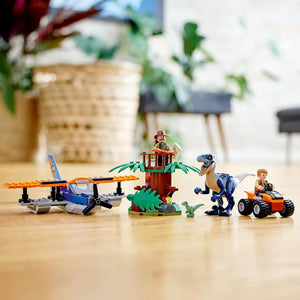 Jurassic Park Biplane Rescue Mission Blocks (101 Pcs)