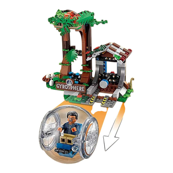 Carnotaurus Gyrosphere Escape Blocks (577 Pcs)
