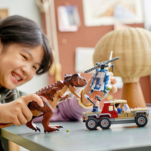 Carnotaurus Dinosaur Chase Blocks (240 Pcs)