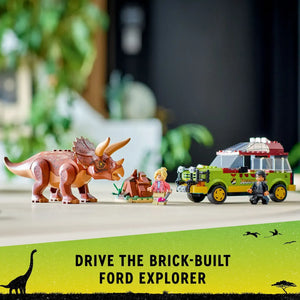 Jurassic Park Triceratops Research Blocks (281 Pcs)
