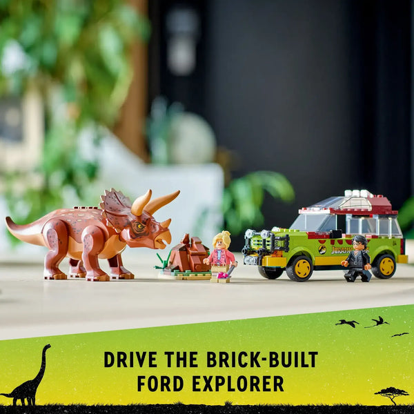 Jurassic Park Triceratops Research Blocks (281 Pcs)
