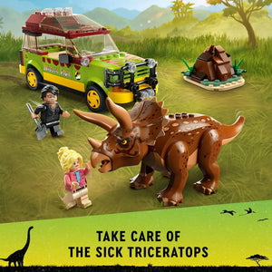 Jurassic Park Triceratops Research Blocks (281 Pcs)