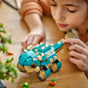 Baby Bumpy Ankylosaurus Building Blocks (358 Pcs)