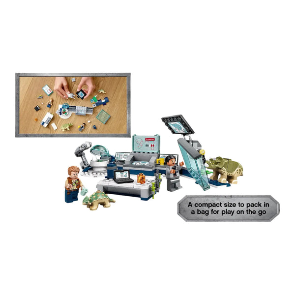 T. rex Dinosaur Fossil Exhibition Building Set (198 Pcs)