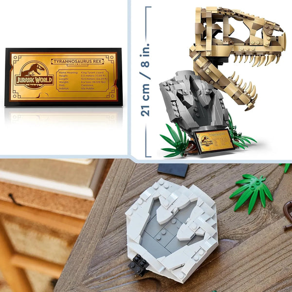 Jurassic World T-Rex Skull Building Kit (577 Pcs)
