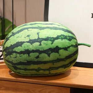 Summer Harvest Realistic Watermelon Plush