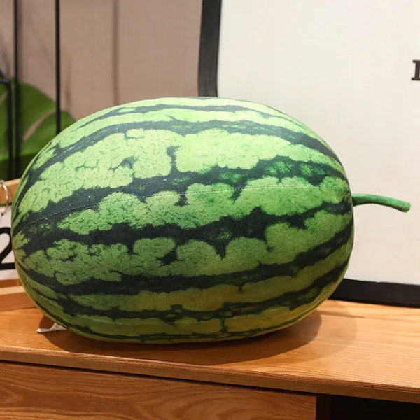 Summer Harvest Realistic Watermelon Plush