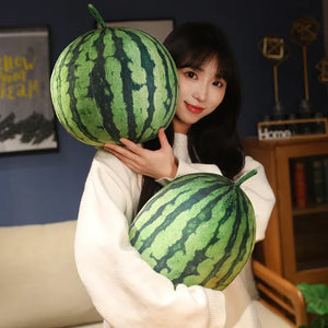 Summer Harvest Realistic Watermelon Plush