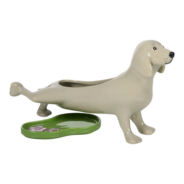 Puddles The Peeing Dog Planter