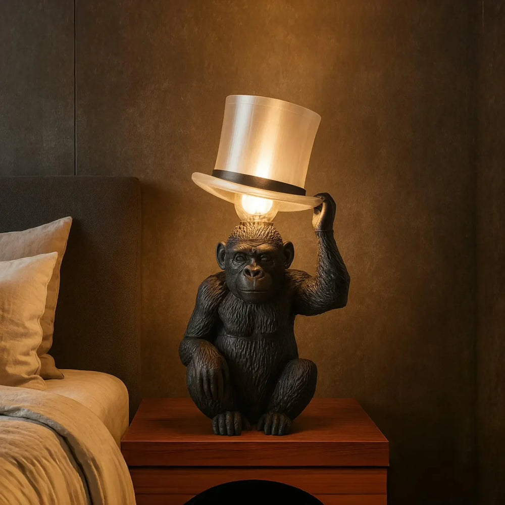Grand Monkey Top Hat Night Lamp