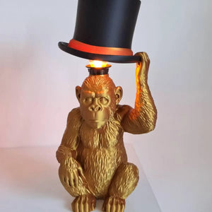 Grand Monkey Top Hat Night Lamp