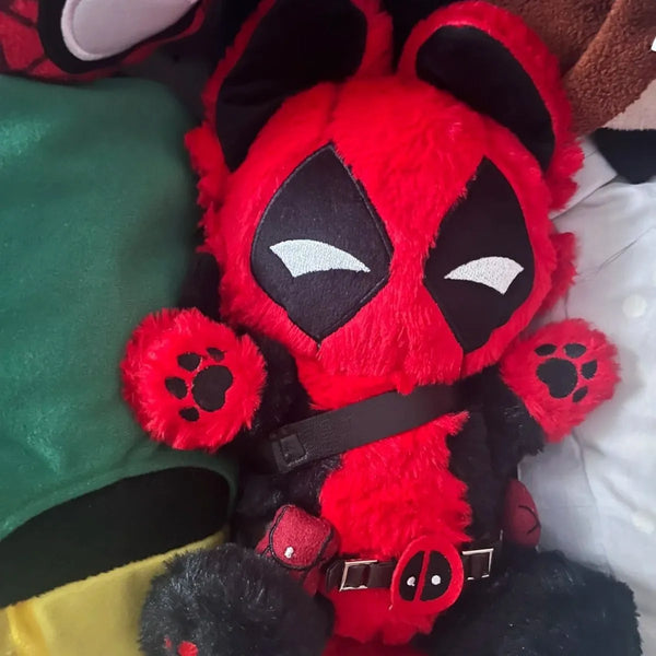 Merc With A Meow Deadpool Cat Plush (30 cm)