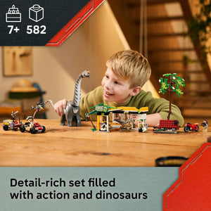 Jurassic World Raptor and Titanosaurus Tracking Blocks (582 Pcs)