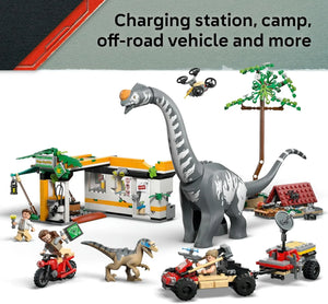 Jurassic World Raptor and Titanosaurus Tracking Blocks (582 Pcs)