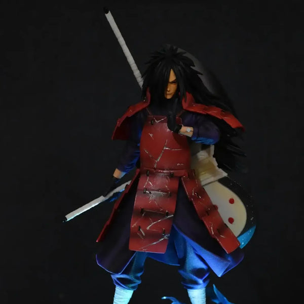 Madara Uchiha War God LED Statue (17 cm)