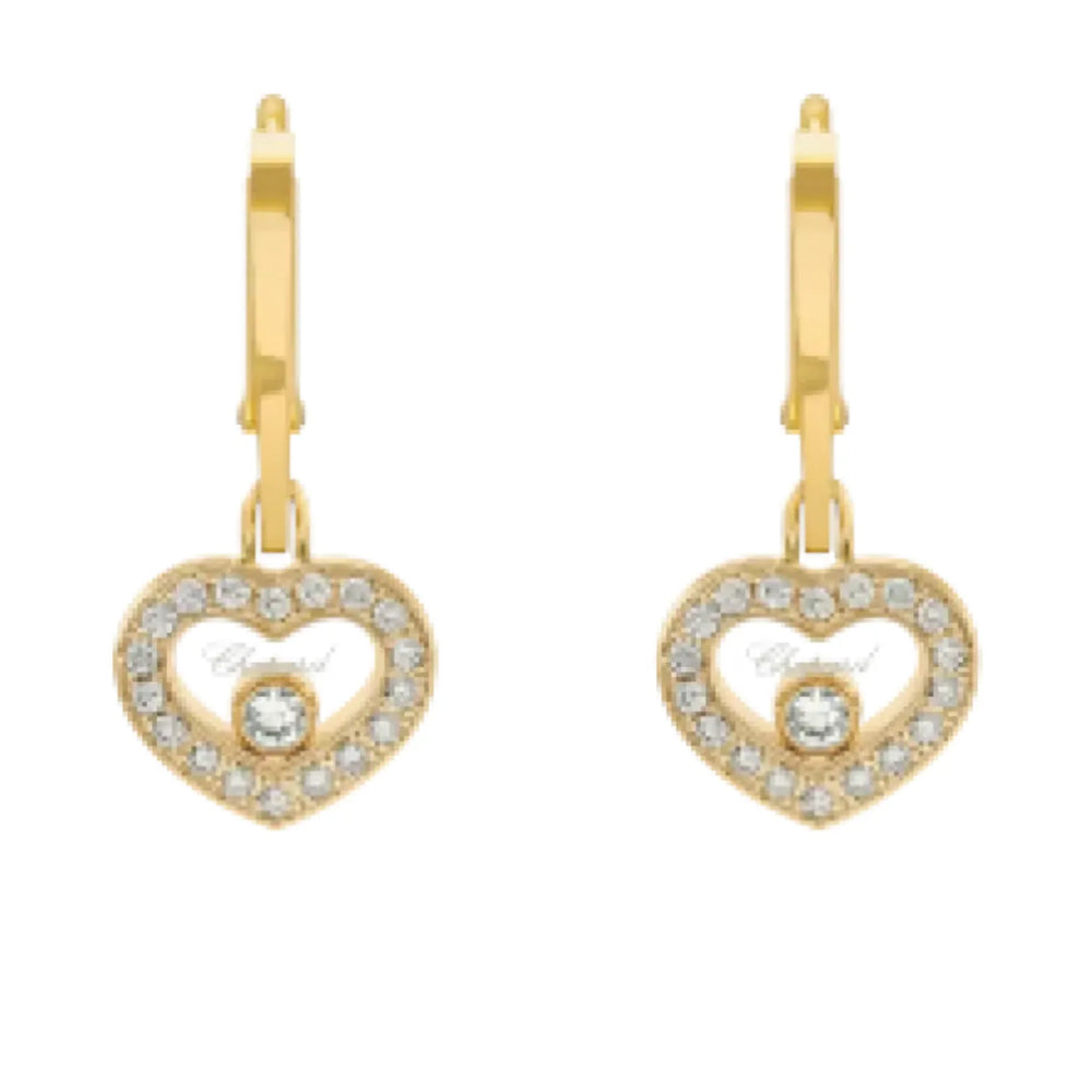 Eternal Romance Floating Heart Earrings
