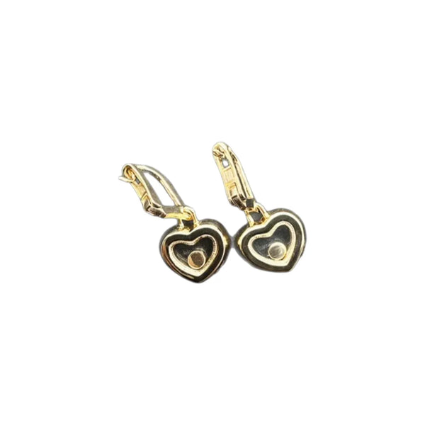 Eternal Romance Floating Heart Earrings