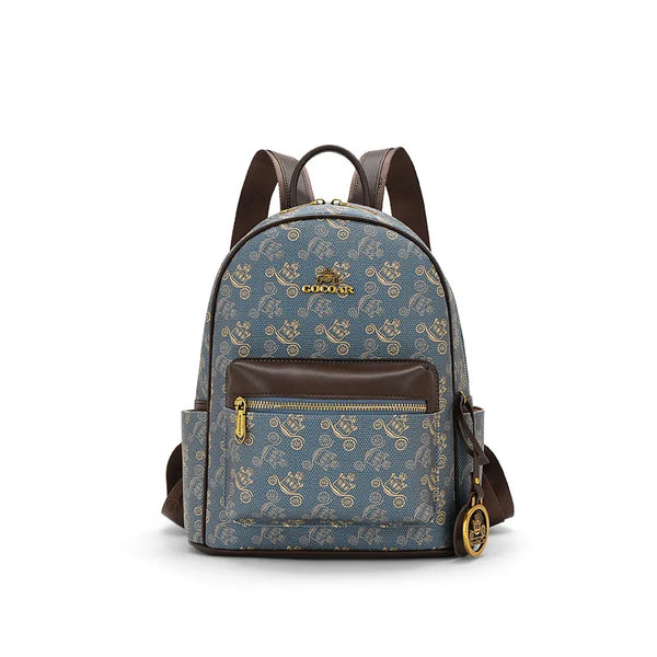Gocoar Retro Carriage Mini Backpack