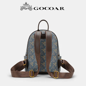 Gocoar Retro Carriage Mini Backpack