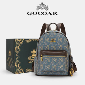 Gocoar Retro Carriage Mini Backpack