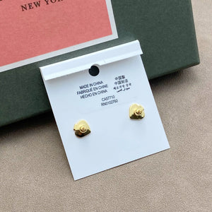 KS Crystal Bee Luxe Stud Earrings