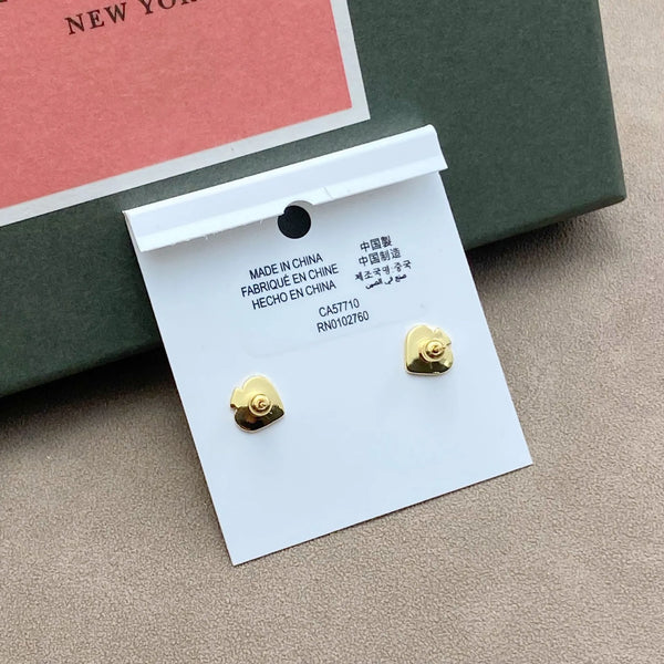 KS Crystal Bee Luxe Stud Earrings
