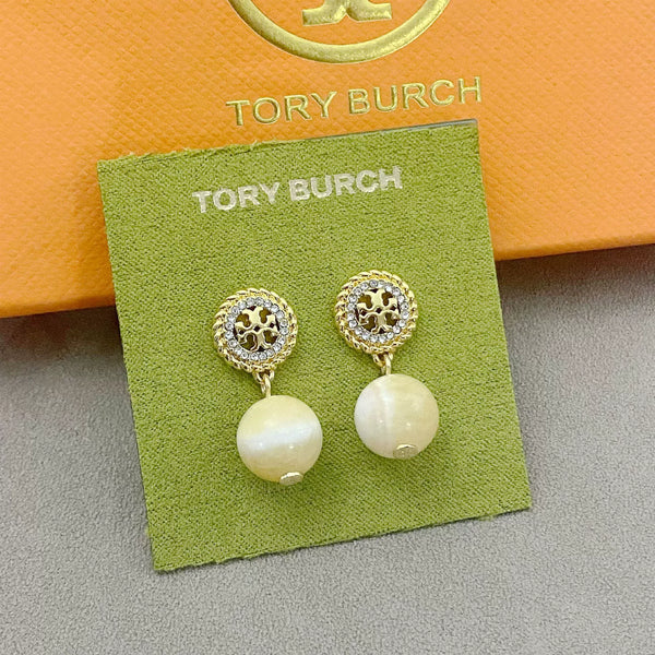 T Luxe Regal Pearl Drop Earrings