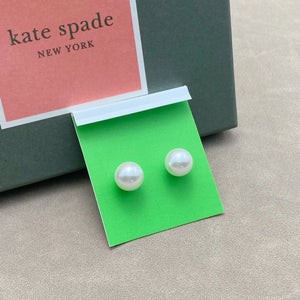 KS Porcelain Blossom Pearl Luxe Earrings