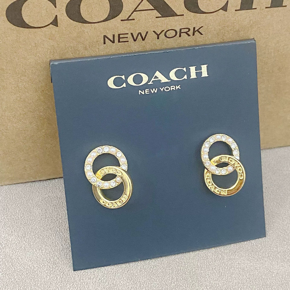 Trainer Luxe Eternity Interlocking Earrings