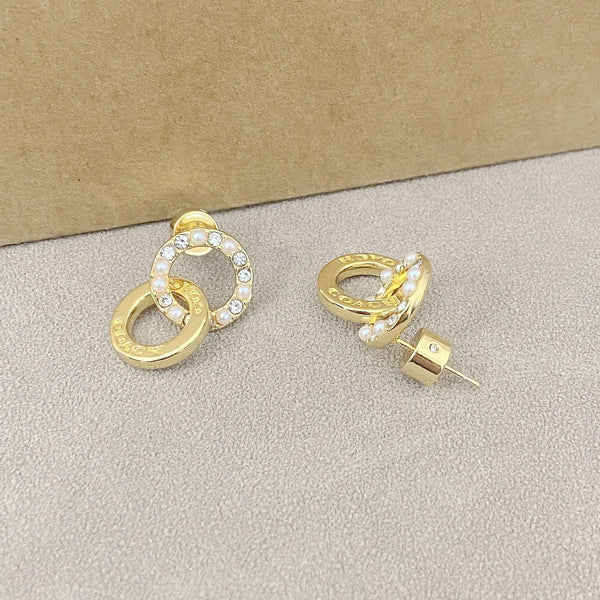 Trainer Luxe Eternity Interlocking Earrings