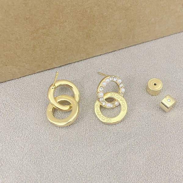 Trainer Luxe Eternity Interlocking Earrings