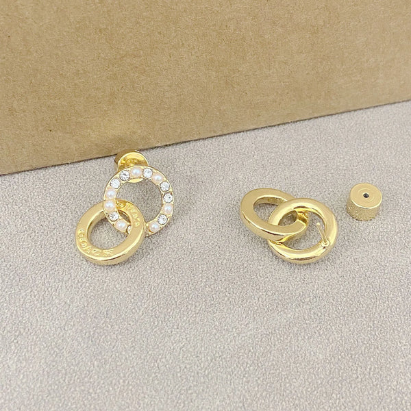 Trainer Luxe Eternity Interlocking Earrings