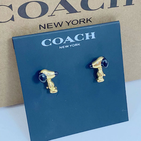 Trainer Luxe Snoopy Stud Earrings
