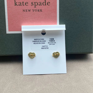 KS Luxe Hamburger Stud Earrings