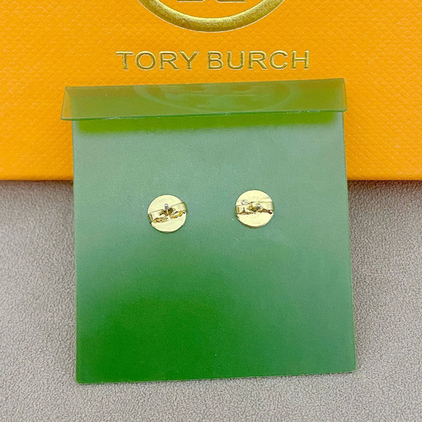 T Luxe Rhinestone Pea Stud Earrings