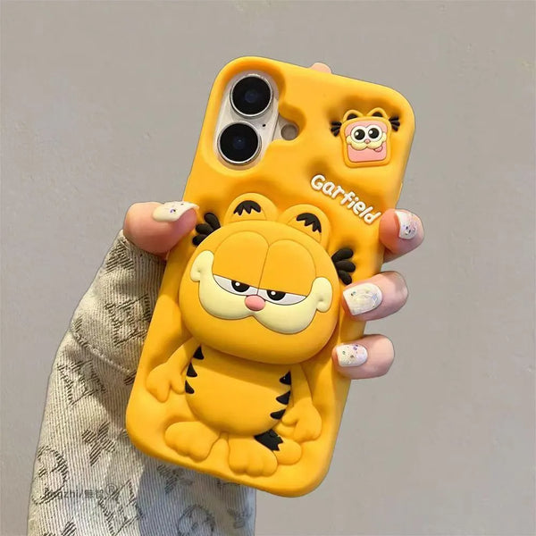 Garfield Monday Hater Grip Case (For iPhone)