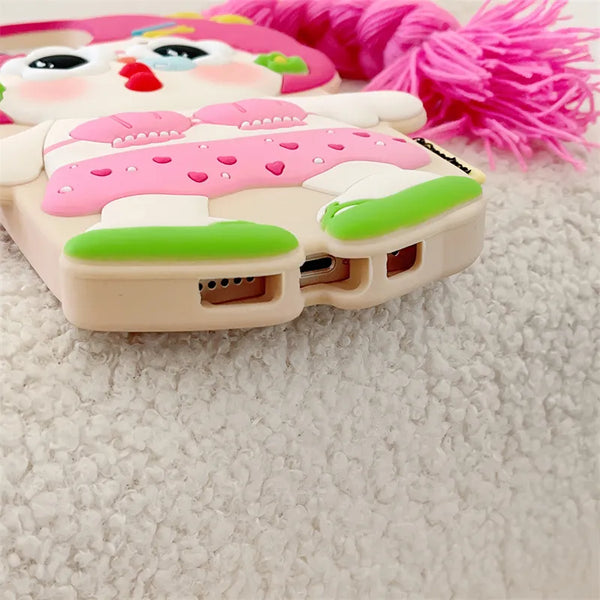 Bubblegum Princess Braids Phone Case (For iPhone)