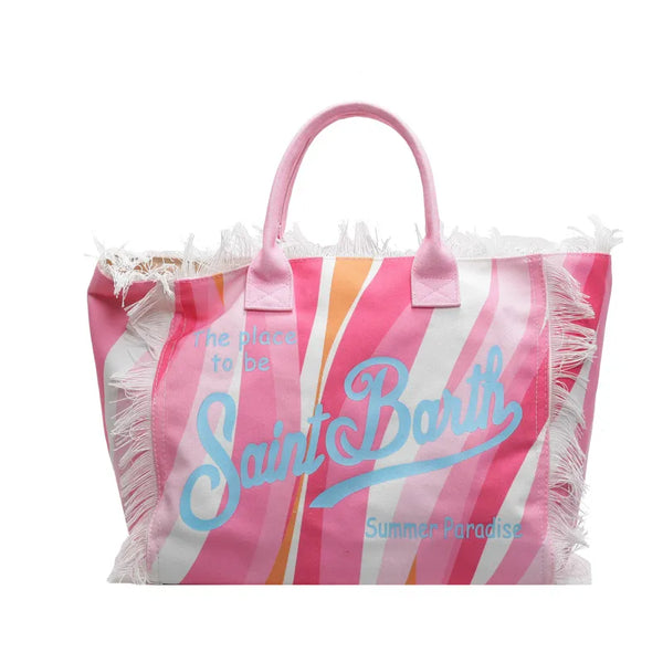 Saint Barth Summer Paradise Tote Bag