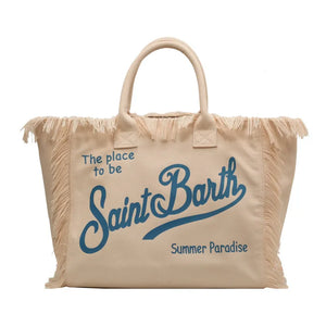 Saint Barth Summer Paradise Tote Bag