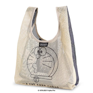 Doraemon Retro Mesh Bento Bag