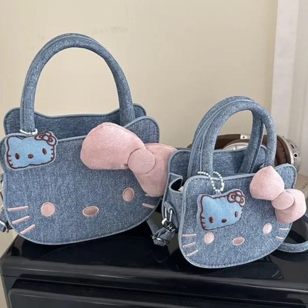 Hello Kitty Indigo Heritage Denim Satchel