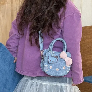 Hello Kitty Indigo Heritage Denim Satchel