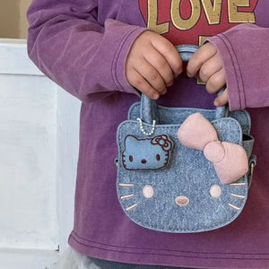 Hello Kitty Indigo Heritage Denim Satchel