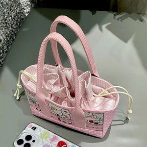Hello Kitty Storyboard Drawstring Tote Bag