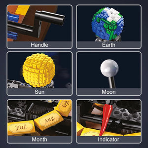 CaDA Solar System Orrery Building Kit (865 Pcs)