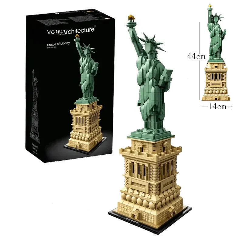 Architecture Statue of Liberty Building Blocks (1685 Pcs)