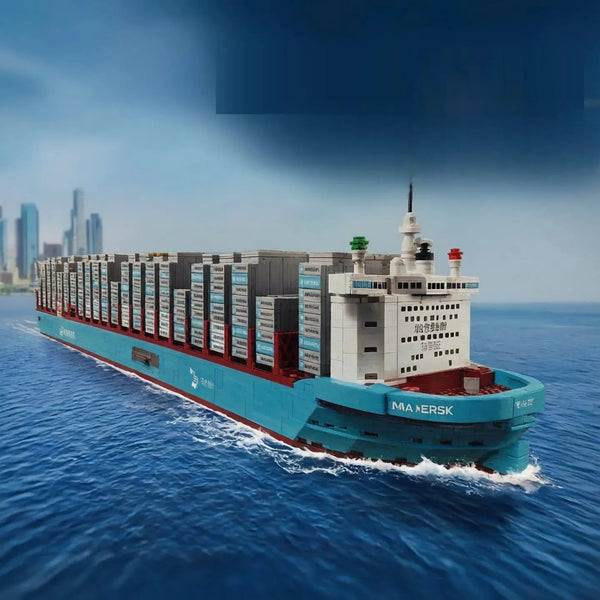 Maersk Container Ship Building Set (1516 Pcs)