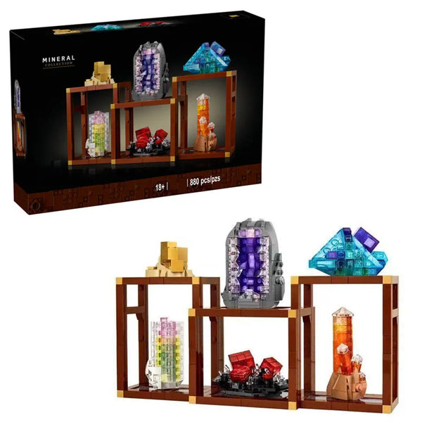 Creator Mineral Display Building Set (880 Pcs)